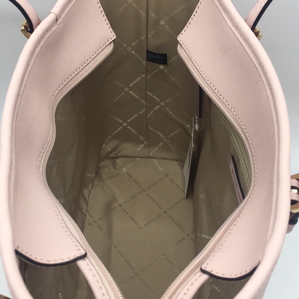 MICHAEL KORS SM TZ SHLDR TOTE BLOSSOM 35SOGTVT1L - Picture 7 of 16
